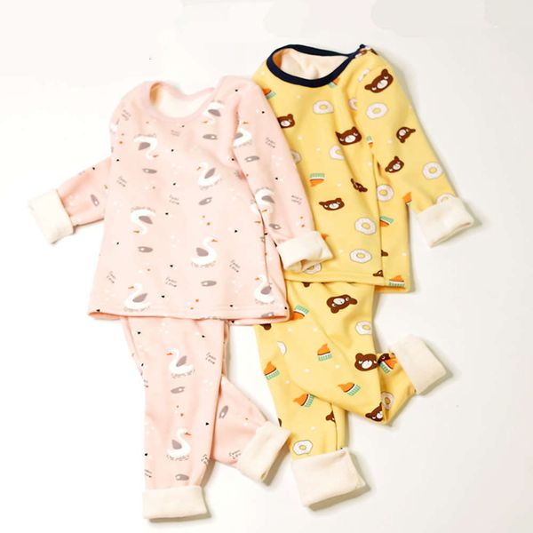 2020 children's plush thickened thermal underwear cloth amp; autumn trousers suit boys & girls' underpants baby pajamas, Blue;red
2020 children's plush thickened thermal underwear cloth amp; autumn trousers suit boys & girls' underpants baby pajamas, Blue;red