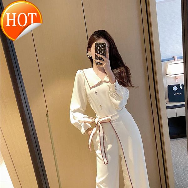 women's pants & capris blue shower lady style suit 2021 leisure and fashion temperament two piece set of foreign, Black;white
women's pants & capris blue shower lady style suit 2021 leisure and fashion temperament two piece set of foreign, Black;white