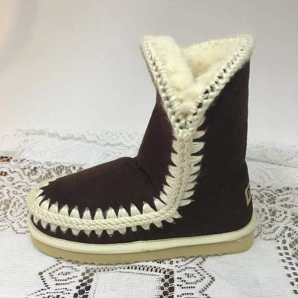 boots cowhide leather women casual fashion sewing comfort shoes more frosted plush antiskid warm light bottom of the bubble artificial fur s, Black
boots cowhide leather women casual fashion sewing comfort shoes more frosted plush antiskid warm light bottom of the bubble artificial fur s, Black