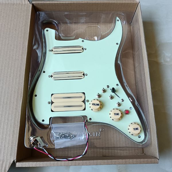 upgrade prewired ssh guitar pickguard yellow mini humbucker pickups high output dcr 1 set wiring harness
upgrade prewired ssh guitar pickguard yellow mini humbucker pickups high output dcr 1 set wiring harness
