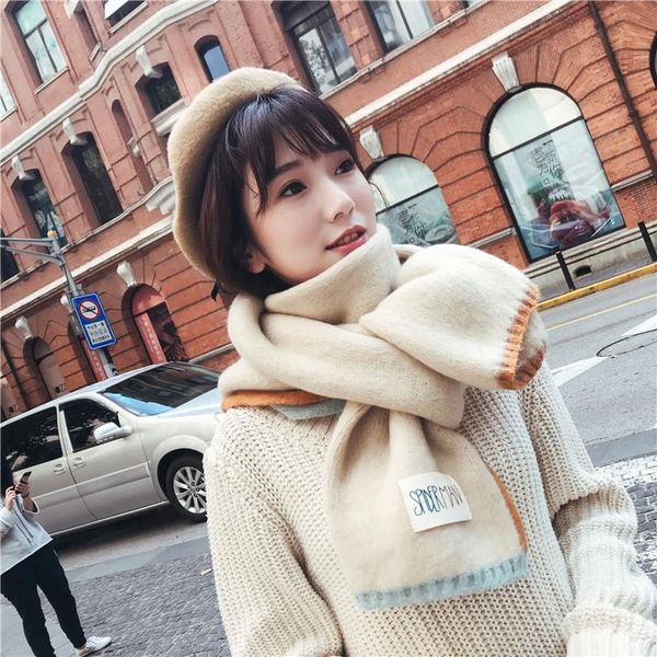 scarves autumn and winter cashmere-like candy color matching scarf women thickened thermal knitting wool korean, Blue;gray
scarves autumn and winter cashmere-like candy color matching scarf women thickened thermal knitting wool korean, Blue;gray