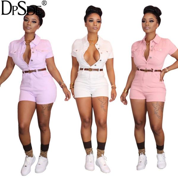 2021 summer women fashion new street casual style jumpsuits short sleeve lapel single-breasted pure color jumpsuits short pants, Black;white
2021 summer women fashion new street casual style jumpsuits short sleeve lapel single-breasted pure color jumpsuits short pants, Black;white