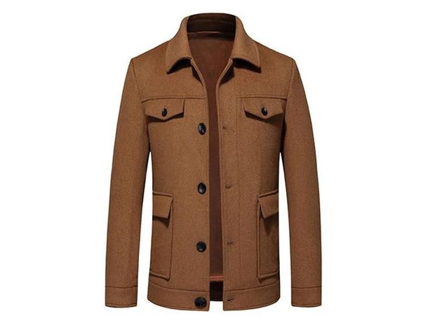 men's winter jacket 2020 business formal men's woolen jacket warm and comfortable coat wool coat men, Black
men's winter jacket 2020 business formal men's woolen jacket warm and comfortable coat wool coat men, Black