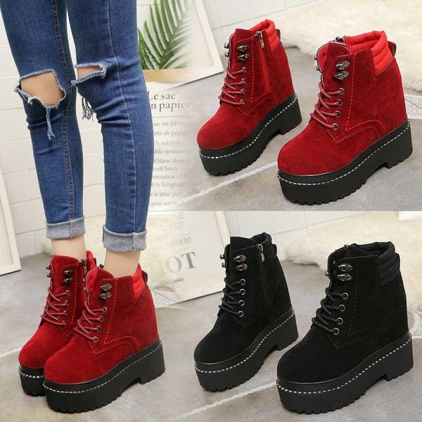 masorini woman ankle snow boots platform winter 2020 female casual shoes wedge 12 cm lady solid short boots velvet fur w-290, Black
masorini woman ankle snow boots platform winter 2020 female casual shoes wedge 12 cm lady solid short boots velvet fur w-290, Black