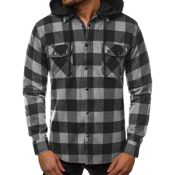 splicing men's shirts camisas leisure hooded shirts men dress business long-sleeved mens streetwear camisa masculina, White;black
splicing men's shirts camisas leisure hooded shirts men dress business long-sleeved mens streetwear camisa masculina, White;black