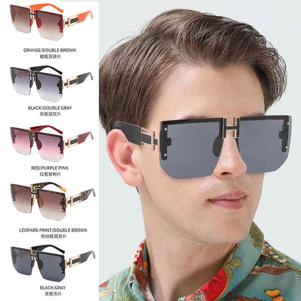 sunglasses half frame h women's goggles anti ultraviolet driving men's square riding, White;black
sunglasses half frame h women's goggles anti ultraviolet driving men's square riding, White;black