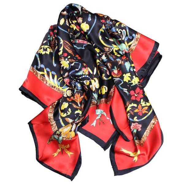 scarves classical design 100% women print hair neck square office ladies shawl bandanna muslim hijab handkerchief muffler 106cm, Blue;gray
scarves classical design 100% women print hair neck square office ladies shawl bandanna muslim hijab handkerchief muffler 106cm, Blue;gray