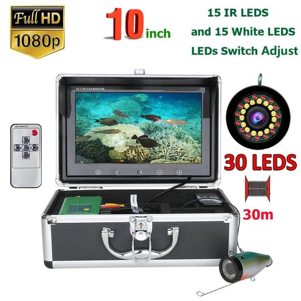 cameras 15m / 30m10 inch fish finder underwater fishing camera15pcs infrared lamp 1080p camera+15pcs white leds for ice
cameras 15m / 30m10 inch fish finder underwater fishing camera15pcs infrared lamp 1080p camera+15pcs white leds for ice