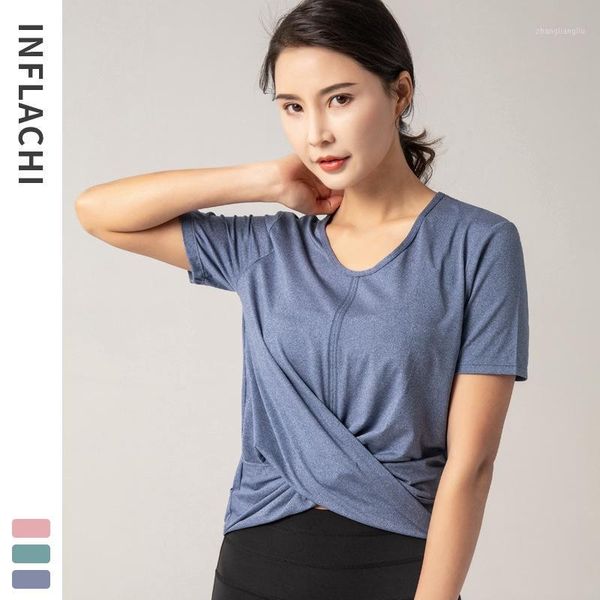 running jerseys women's yoga suit outdoor gym quick drying round neck cross casual t-shirt sports, Black;blue
running jerseys women's yoga suit outdoor gym quick drying round neck cross casual t-shirt sports, Black;blue