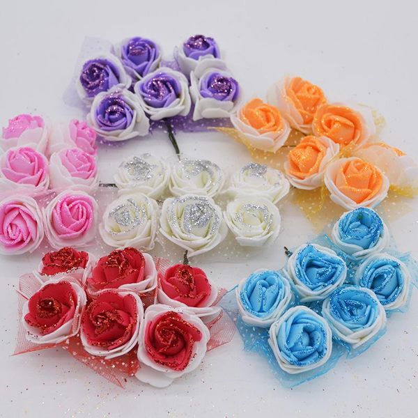 36pcs lot double color mini pe foam rose artificial silk flowers head with glitter powder for wedding party home decor bbyyiq bwkf
36pcs lot double color mini pe foam rose artificial silk flowers head with glitter powder for wedding party home decor bbyyiq bwkf
