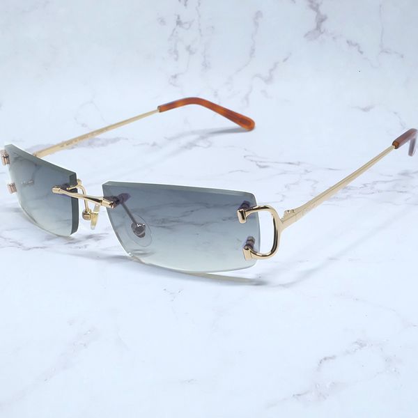 2021 new rimless sunglasses men metal wire c summer shades eyewear women luxury rapper prescription sun glasses g416, White;black
2021 new rimless sunglasses men metal wire c summer shades eyewear women luxury rapper prescription sun glasses g416, White;black