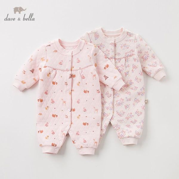 dbz12202 dave bella autumn new born baby girls fashion jumpsuits cute print infant toddler clothes children romper 1 piece, Blue 
dbz12202 dave bella autumn new born baby girls fashion jumpsuits cute print infant toddler clothes children romper 1 piece, Blue