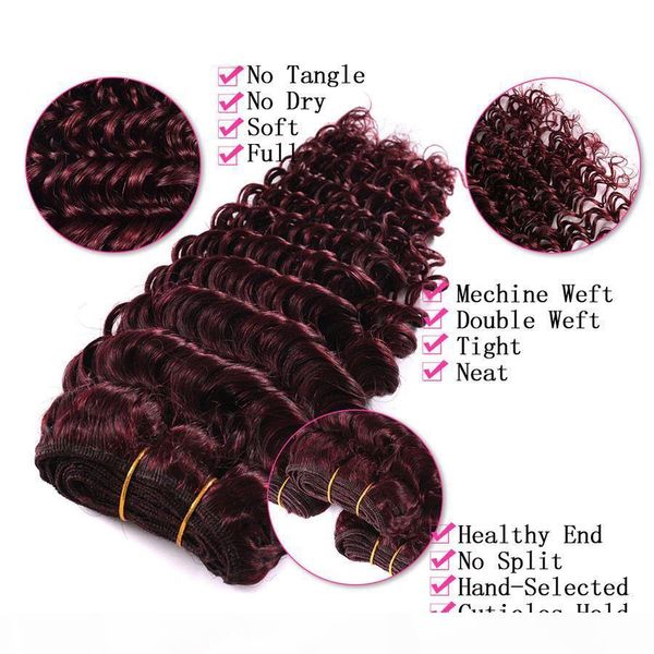 99j malaysian deep wave with closure 4x4 human hair lace closure with 3 bundles deep wave bundles with lace closure, Black;brown
99j malaysian deep wave with closure 4x4 human hair lace closure with 3 bundles deep wave bundles with lace closure, Black;brown