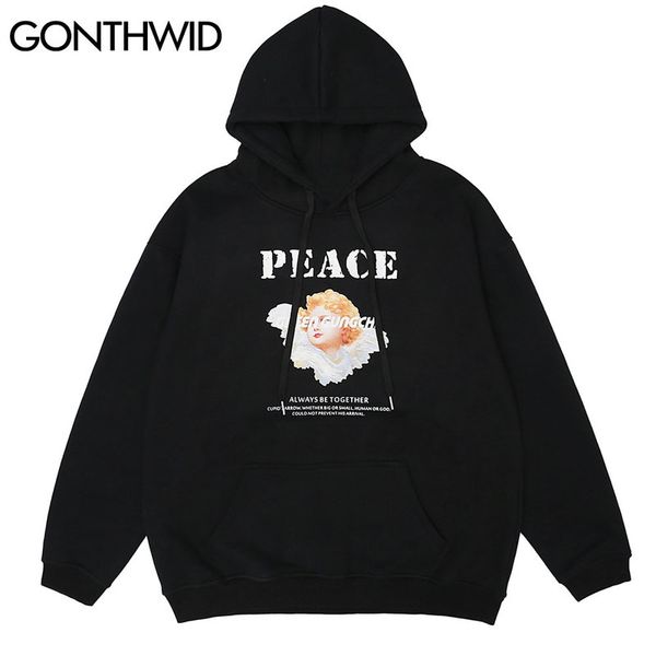 hip hop streetwear hoodies harajuku angel peace print hooded sweatshirts 2020 mens casual pullover hoodie fashion, Black
hip hop streetwear hoodies harajuku angel peace print hooded sweatshirts 2020 mens casual pullover hoodie fashion, Black