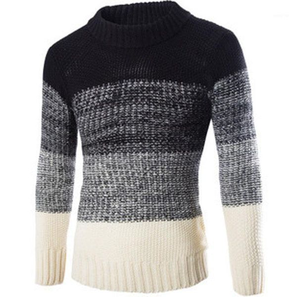 2020 mens sweaters pullover new brand winter striped quality men casual cotton male wool sweater fashion pull pulover clothing1, White;black
2020 mens sweaters pullover new brand winter striped quality men casual cotton male wool sweater fashion pull pulover clothing1, White;black
