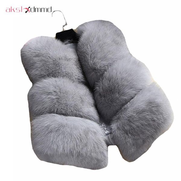 women's fur & faux akslxdmmd 2021 winter thick warm vest fashion o-neck short coat for women outwear yr063, Black
women's fur & faux akslxdmmd 2021 winter thick warm vest fashion o-neck short coat for women outwear yr063, Black