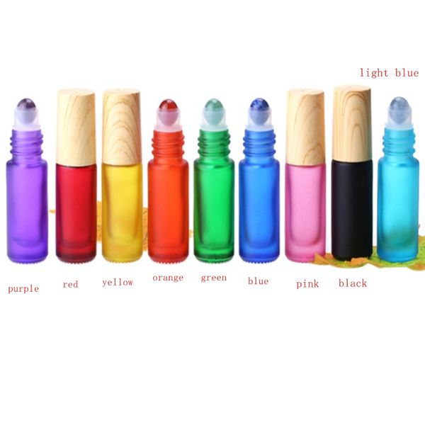 10pcs/lot 5ml wood lines cap gemstone roller bottle 5ml glass oil bottles empty essential oil roll on roller ball bottle
10pcs/lot 5ml wood lines cap gemstone roller bottle 5ml glass oil bottles empty essential oil roll on roller ball bottle