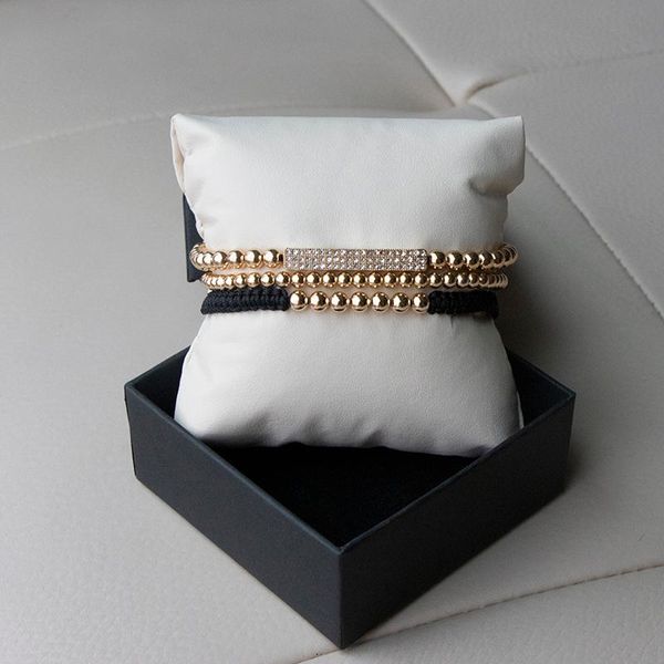charm bracelets ainofo arjandas 3pcs/sets men's pave setting black cz bar bracelet with 5mm copper bead braiding macrame set, Golden;silver
charm bracelets ainofo arjandas 3pcs/sets men's pave setting black cz bar bracelet with 5mm copper bead braiding macrame set, Golden;silver