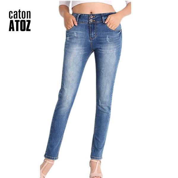 catonatoz 2052 office women's classic stretch skinny jeans woman blue denim pencil pants jeans for women 201030
catonatoz 2052 office women's classic stretch skinny jeans woman blue denim pencil pants jeans for women 201030