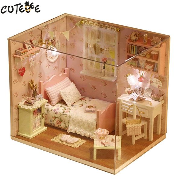 cutebee diy doll house miniature dollhouse with furnitures wooden house toys for children birthday gift handmade crafts h02 y200413
cutebee diy doll house miniature dollhouse with furnitures wooden house toys for children birthday gift handmade crafts h02 y200413