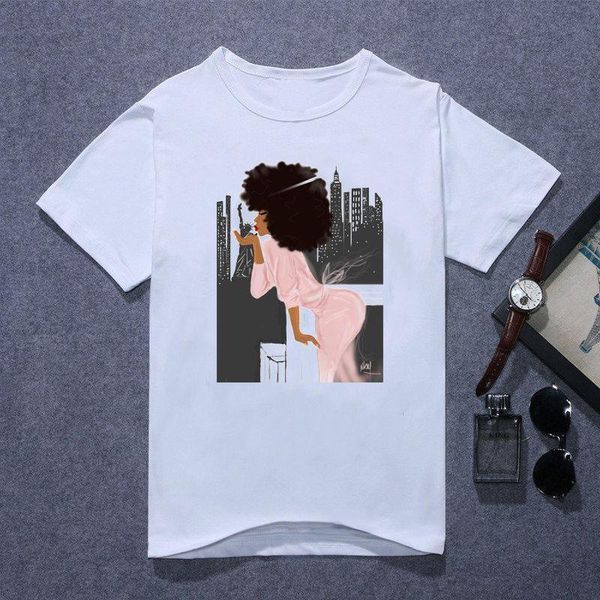 the melanin bunch print t shirt women harajuku summer womenst shirt female tees camisa mujer printed t-shirts tshirt, White 
the melanin bunch print t shirt women harajuku summer womenst shirt female tees camisa mujer printed t-shirts tshirt, White