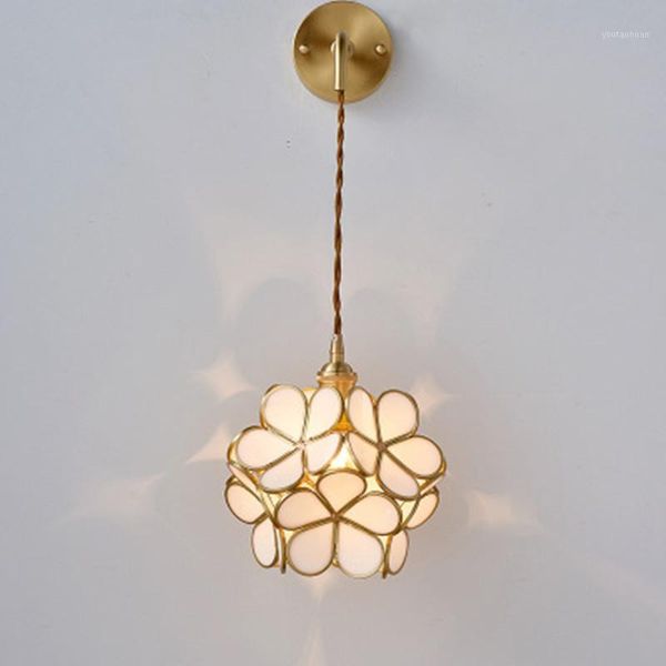 wall lamp petal copper girl heart warm bedroom room bedside corridor aisle decoration handmade glass lamp1
wall lamp petal copper girl heart warm bedroom room bedside corridor aisle decoration handmade glass lamp1