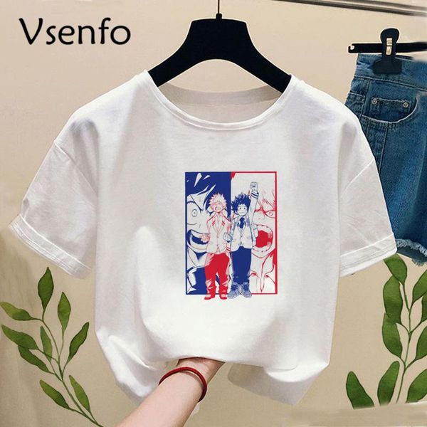 my hero academia touga t-shirt casual anime funny graphic todoroki sumi-e print tshirt feminina camisas mujer woman, White
my hero academia touga t-shirt casual anime funny graphic todoroki sumi-e print tshirt feminina camisas mujer woman, White