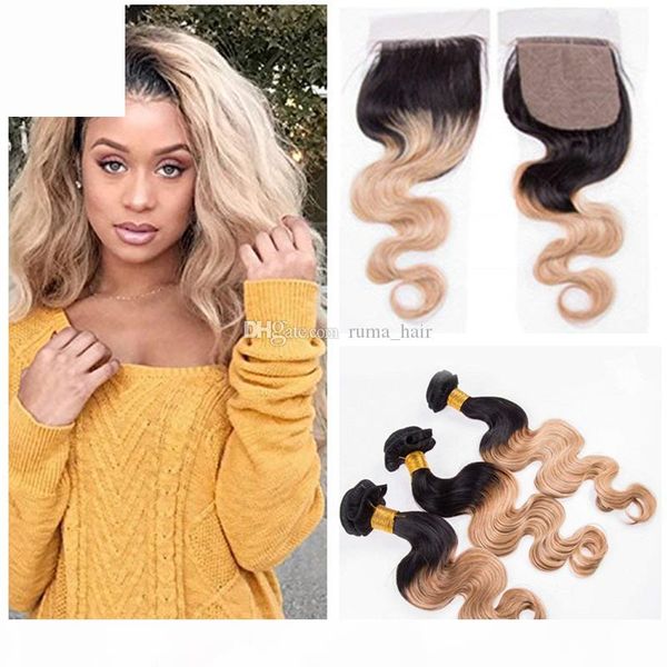 silk base honey blonde human hair weaves with lace closure virgin brazilian hair 3 bundles two tone hair weaves with silk base closure, Black;brown
silk base honey blonde human hair weaves with lace closure virgin brazilian hair 3 bundles two tone hair weaves with silk base closure, Black;brown