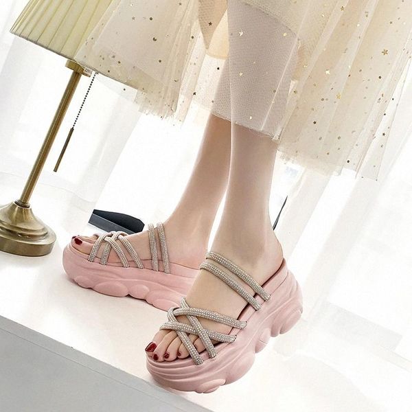 rimocy summer women chunky platform crystal straps sandals 2020 fashion thick bottom wedges heels gladiator shoes woman sandalia #ka75, Black
rimocy summer women chunky platform crystal straps sandals 2020 fashion thick bottom wedges heels gladiator shoes woman sandalia #ka75, Black