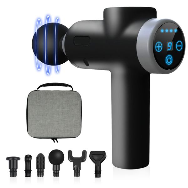 fascia gun massage gun fitness muscle deep relaxation muscle multifunctional electric smart touch screen massager
fascia gun massage gun fitness muscle deep relaxation muscle multifunctional electric smart touch screen massager