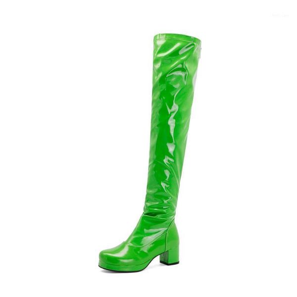 winter warm over the knee thigh high boots women patent leather shoes female casual back zipper plus velvet inner slim long 20201, Black
winter warm over the knee thigh high boots women patent leather shoes female casual back zipper plus velvet inner slim long 20201, Black