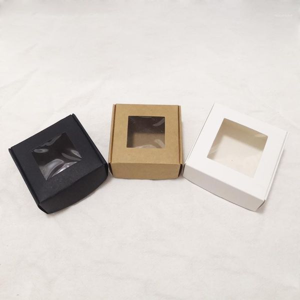 gift wrap 10pcs natural kraft box,square black paper packing box,white small soap box with clear pvc window,brown jewelry box1
gift wrap 10pcs natural kraft box,square black paper packing box,white small soap box with clear pvc window,brown jewelry box1