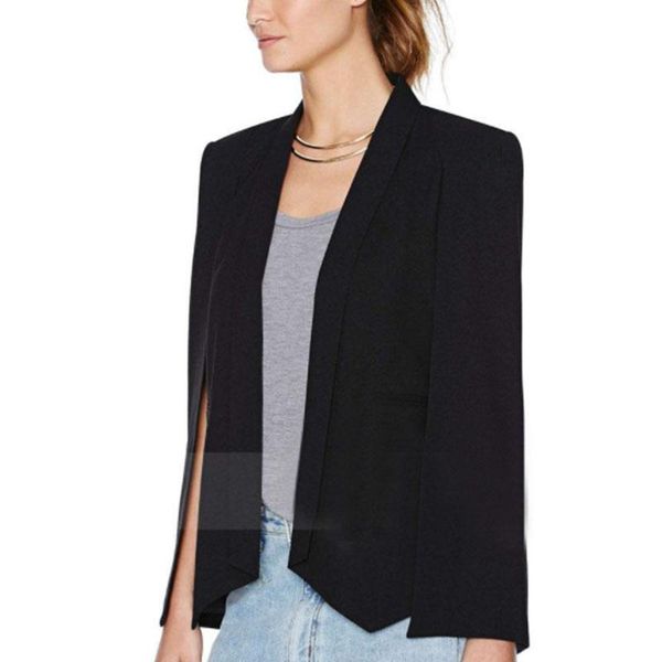 elegant cloak cape solid coat women modern lady coats cloak cape blazer suit jacket coat trench poncho outwea black/pink/white, White;black
elegant cloak cape solid coat women modern lady coats cloak cape blazer suit jacket coat trench poncho outwea black/pink/white, White;black