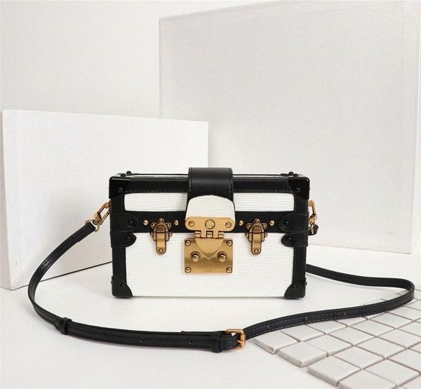 petite malle leather shoulder bag clutch trunk box pur brown multi monograms canvas chains handbag brand luxurys designer womens handle bags
petite malle leather shoulder bag clutch trunk box pur brown multi monograms canvas chains handbag brand luxurys designer womens handle bags