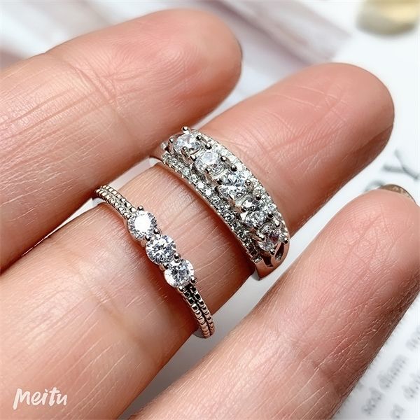 meibapj 0.3 carats d color diamond classic ring for women real 925 sterling silver charm fine wedding jewelry q1119, Golden;silver
meibapj 0.3 carats d color diamond classic ring for women real 925 sterling silver charm fine wedding jewelry q1119, Golden;silver