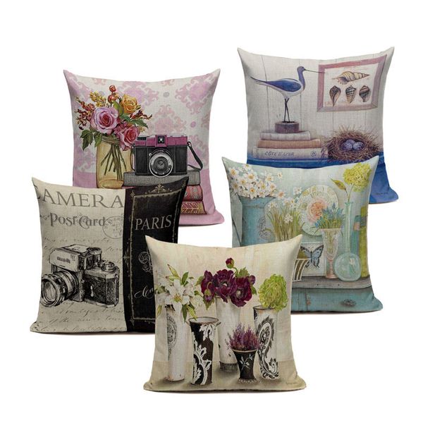 45*45cm romantic love flower cushion cover sofa chair retro ornaments linen pillow cover colorful pillowcase fresh home decor
45*45cm romantic love flower cushion cover sofa chair retro ornaments linen pillow cover colorful pillowcase fresh home decor