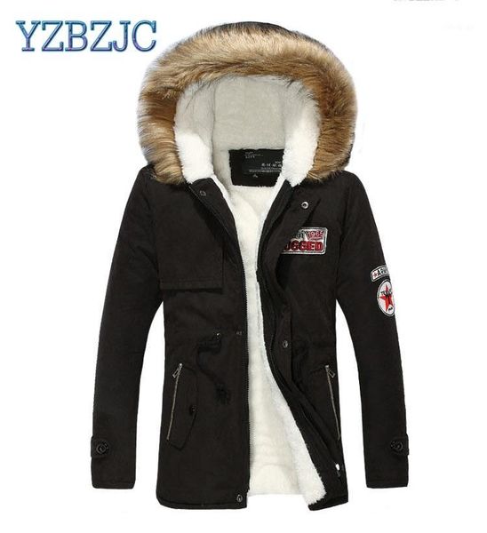 men's jackets yzbzjc wool linner men winter jacket army green 2021 thick warm fur collar long hooded parka coat1, Black;brown
men's jackets yzbzjc wool linner men winter jacket army green 2021 thick warm fur collar long hooded parka coat1, Black;brown