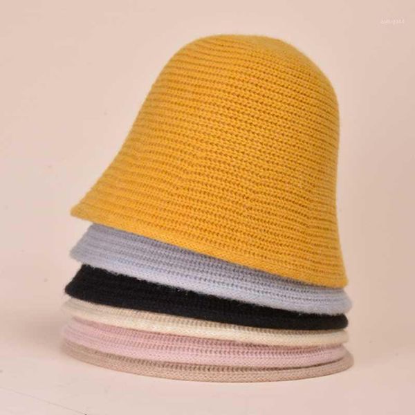 stingy brim hats winter knitted bucket hat autumn solid color fisherman korean version basin cap fishing lady panama gift personality1, Blue;gray
stingy brim hats winter knitted bucket hat autumn solid color fisherman korean version basin cap fishing lady panama gift personality1, Blue;gray