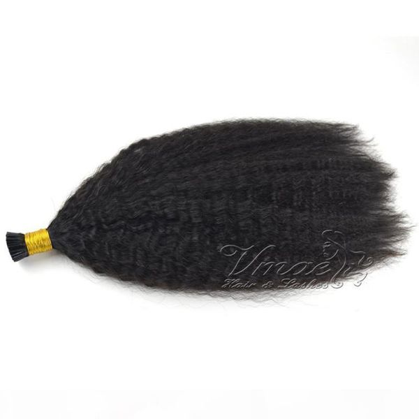 vmae indian cuticle aligned raw virgin pre bonded human hair keratin stick prebonded kinky straight i tip extensions, Black
vmae indian cuticle aligned raw virgin pre bonded human hair keratin stick prebonded kinky straight i tip extensions, Black