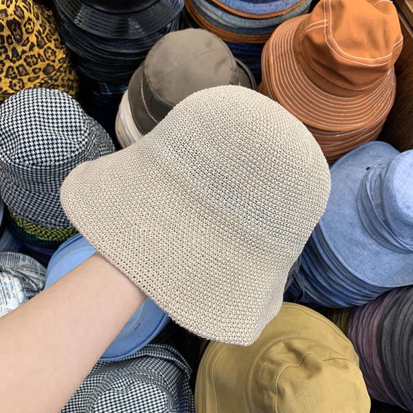 pure hemp dome ice bucket women's korean versatile simple fisherman's summer outdoor sunshade hat, Blue;gray
pure hemp dome ice bucket women's korean versatile simple fisherman's summer outdoor sunshade hat, Blue;gray