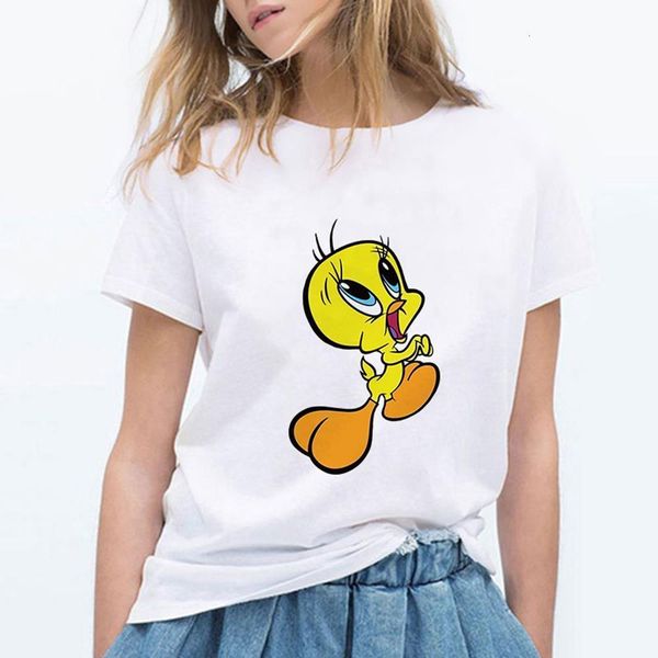 vogue style o-hee с коротким рукавом harajuku camisa feminina корейская одежда негабаритная футболка для женщин луни мелодии tweety bird фут, White
vogue style o-hee с коротким рукавом harajuku camisa feminina корейская одежда негабаритная футболка для женщин луни мелодии tweety bird фут, White