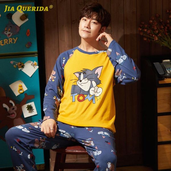 fashion style casual style man clothes sleepwear man clothes pajamas set cartoon printing long sleeve long pants sleepwear, Black;brown
fashion style casual style man clothes sleepwear man clothes pajamas set cartoon printing long sleeve long pants sleepwear, Black;brown