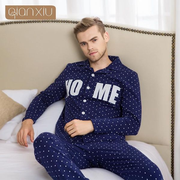 men's sleepwear qianxiu cardigan pajama sets for men knitted underwear european home plus size suit 1672, Black;brown
men's sleepwear qianxiu cardigan pajama sets for men knitted underwear european home plus size suit 1672, Black;brown