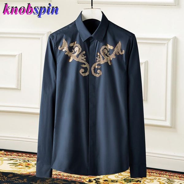 brand design men shirt 2020 new colorful beading clothes male casual slim cotton shirts for men plus size -4xl camisa masculina1, White;black
brand design men shirt 2020 new colorful beading clothes male casual slim cotton shirts for men plus size -4xl camisa masculina1, White;black
