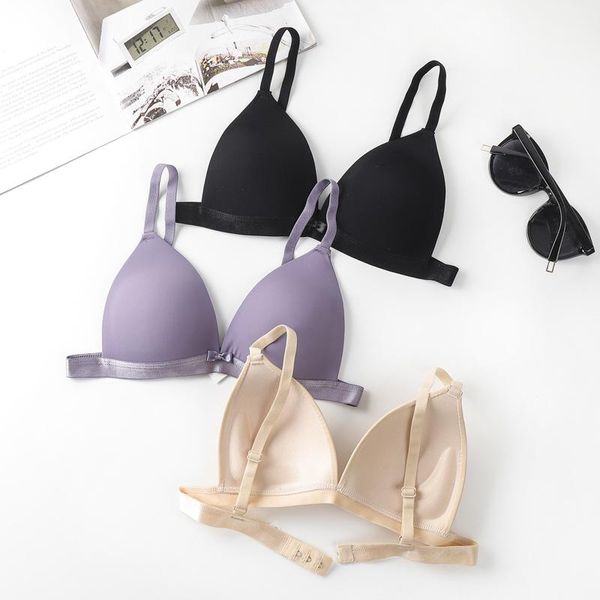 bras women deep v seamless bralette push up bra girls triangle cup lingerie underwear soft sleeping brassiere, Red;black
bras women deep v seamless bralette push up bra girls triangle cup lingerie underwear soft sleeping brassiere, Red;black