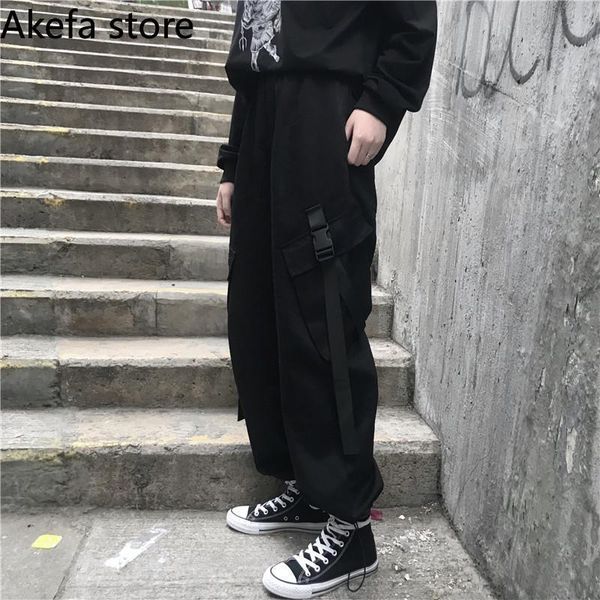women's pants & capris cargo women plus size sweatpants loose korean fashion full length street style womens trousers leisure hip hop b, Black;white
women's pants & capris cargo women plus size sweatpants loose korean fashion full length street style womens trousers leisure hip hop b, Black;white