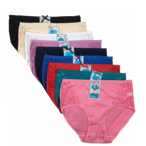 4pcs/lot women briefs cotton panty lace panties underwear ladies underpants large size xxxl 4xl 5xl y200425, Black;pink
4pcs/lot women briefs cotton panty lace panties underwear ladies underpants large size xxxl 4xl 5xl y200425, Black;pink