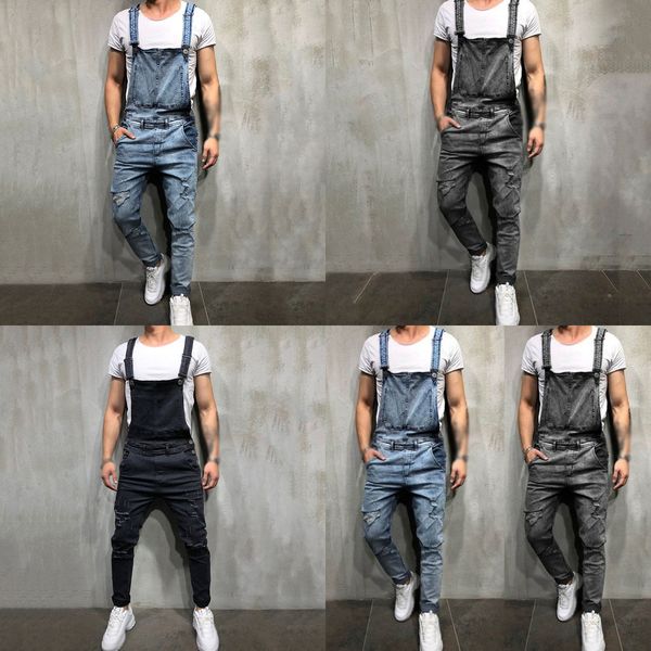 men's casual jeans pants with belts fashion casual straps jumpsuit retro men's jeans male wild trousers q0105, Black;white
men's casual jeans pants with belts fashion casual straps jumpsuit retro men's jeans male wild trousers q0105, Black;white