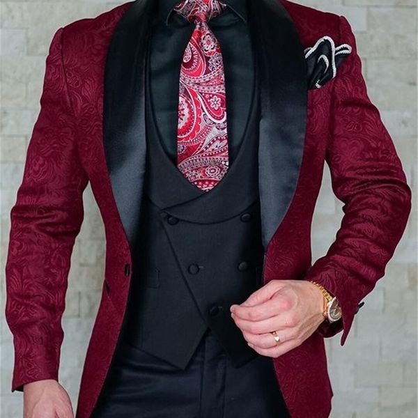 szmanlizi mens wedding suits italian design custom made black smoking tuxedo jacket 3 piece groom terno suits for men 201124, White;black
szmanlizi mens wedding suits italian design custom made black smoking tuxedo jacket 3 piece groom terno suits for men 201124, White;black