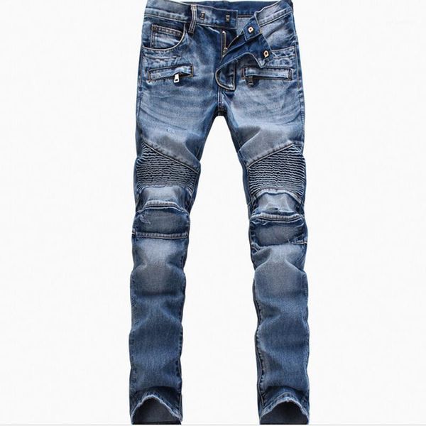 men's fashion brand designer ripped biker jeans men distressed moto denim joggers washed pleated jean pants black blue1, Blue
men's fashion brand designer ripped biker jeans men distressed moto denim joggers washed pleated jean pants black blue1, Blue